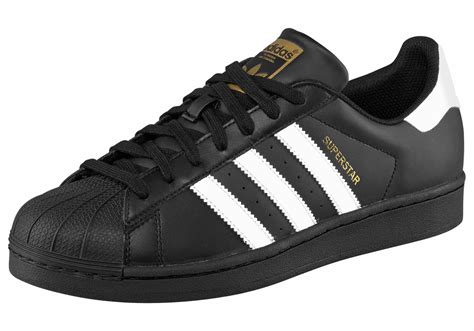 Zwarte Adidas Superstar Heren online kopen 